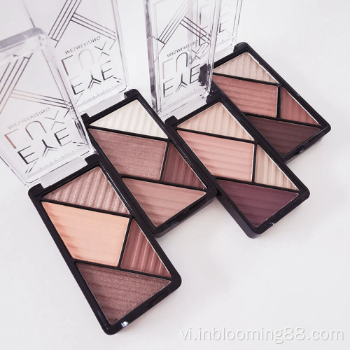 4 Bóng râm Ultra có thể pha trộn Mall Mall Eleeshadow Pallet